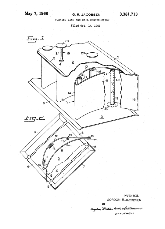 Aero Dyne founder Gordon Jacobsen invents turning vane to make hvac ducts more efficient