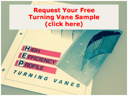 Engineers Specify Aero Dyne Turning Vanes